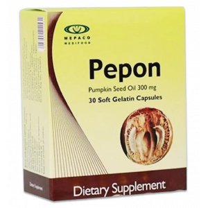 PEPON PUMPKIN SEED OIL 330 MG DIETARY SUPPLEMENT 30 CAPSULES